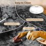 Rugs Living Room  160x230cm Dark Grey Large Rug for Living Room - Ultra Soft Fluffy Shaggy Rugs for Bedroom, Indoor Nursery Carpets for Kids Room Home Decor, Non Shedding, Anti-Slip Backing Image 5