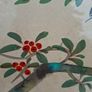 Vintage East Asian Silk Handpainted Painting Image 8