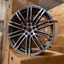 21" Inch Porsche Macan Turbo Style Wheels Gunmetal polished 5x112 66.6 Image 4