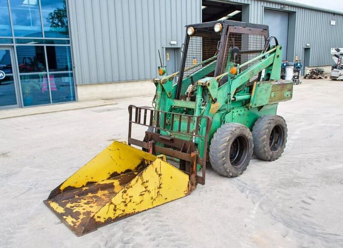 Toyota SDK8 diesel skid steer loader