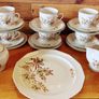 21 piece vintage tea set Image 3