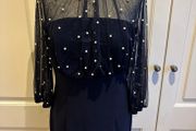Joseph Ribkoff navy occasion dress size 10