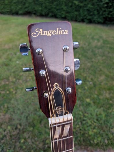 Angelica Vintage Acoustic Guitar