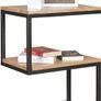 Side Table S-Shape fully assembled coffee table Image 3