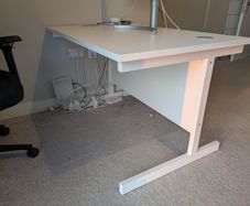 White Desk 120 x 80cm, Excellent Condition