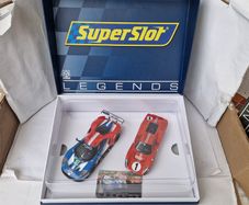Scalextric 50 Years of Ford at LeMans ( Slot Car H3893a C3893a Superslot Legends endurance classic touring gt 24hr )