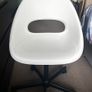 white swivel office chair - excellent condition Image 2
