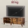 TV Stand Table with 2 Doors Image 2
