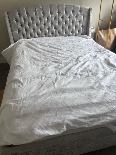 double bed velvet
