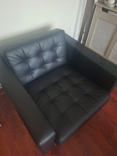 Pair of Leather Armchairs