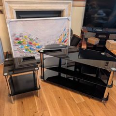 TV stand and side table