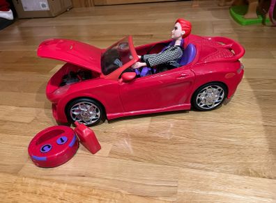 H2O RC car and Barbie doll