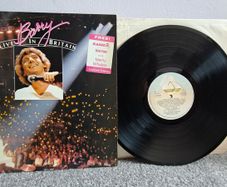 LP Vinyl Record - Barry Manilow - Live in Britain - promo Irish  Pressing with Flexi Disc Radio 2