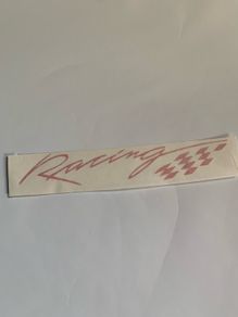 Racing Decal Sticker