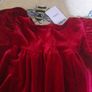 baby red velvet dress from next Image 3