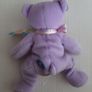New collectable Love to Mum purple beanie bear tag attached Image 4