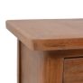 Bedside Cabinet Solid Fir Wood 40x29x68 cm Brown Image 8