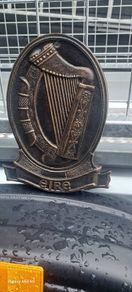 cast iron  eir harp sign