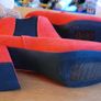 Ancle boots orange size 6 wide fit Image 3