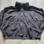 Black, cropped zip-up windbreaker jacket ZARA size 10 Image 2