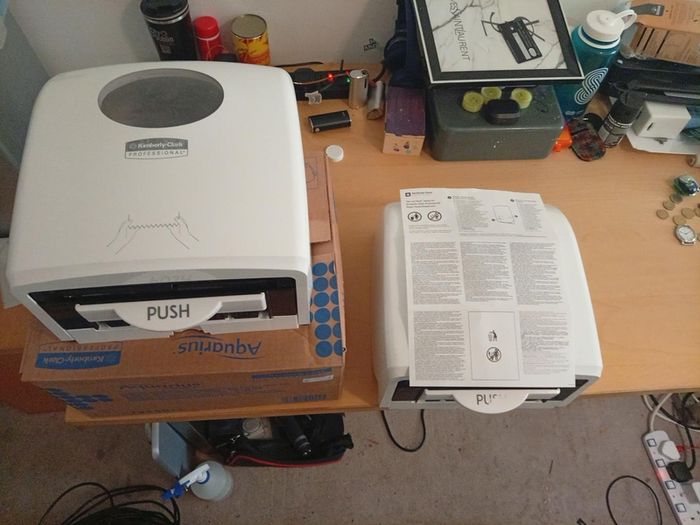 dispenser new and using one read
