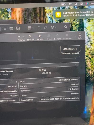 2019 Apple MacBook Pro 13 inch Intel Core i5 2.7GHz 16GB RAM 500GB SSD A1989 (Battery Cycle: 983)