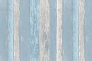 Shabby Chic Blue Wooden Effect Wallpaper (FREE POSTAGE)