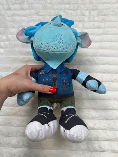 Disney Pixar Onward Barley Lightfoot approx. 12" Soft Plush Used His head is a bit too loose Please see photos