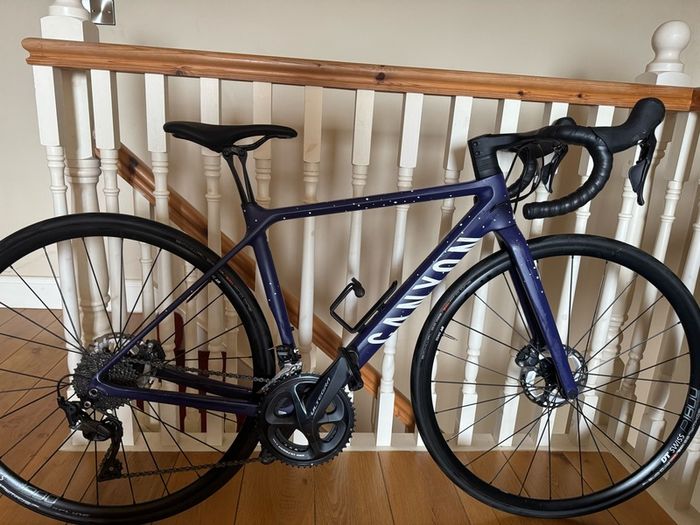 Canyon road bike and Turbo trainer