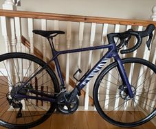 Canyon road bike and Turbo trainer