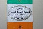 GAA Centenary 1884 1984. Connacht Souvenir Booklet
