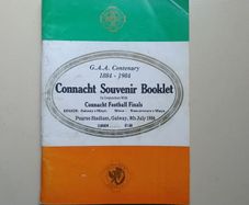 GAA Centenary 1884 1984. Connacht Souvenir Booklet