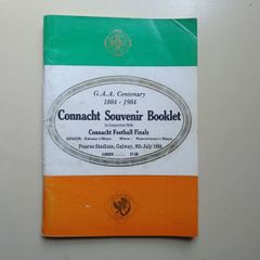 GAA Centenary 1884 1984. Connacht Souvenir Booklet