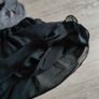 Grey Black Dress size 10 Image 4
