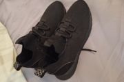 ladies new black river island trainers size 5