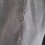ZARA charcole studded shirt Sz M (Fit 8-10UK) Image 5