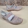 womens RIEKER closed toe sandals mary jane shoes flats multicoloured Size UK 6.5 EU 40 (AT1) Image 10