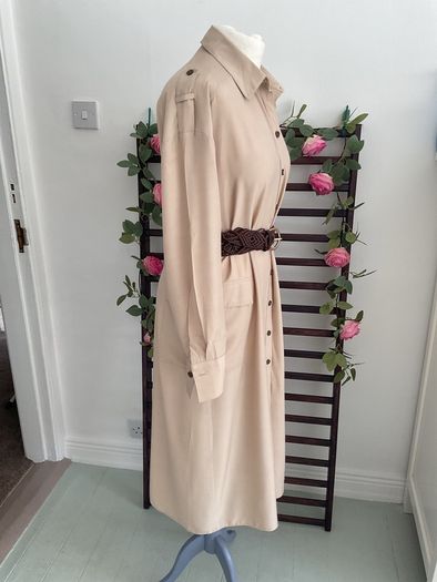 Beige utility style dress wanted brand size 12