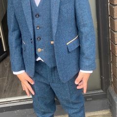 Marc Darcy boys communion suit & shoes
