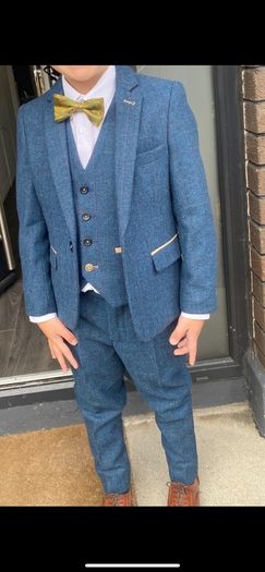 Marc Darcy boys communion suit & shoes