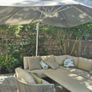 Garden parasol and base Image 6