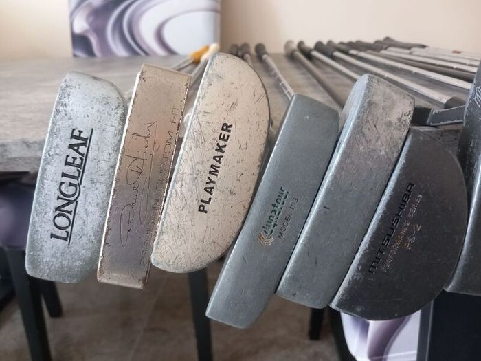 A selection of golf putters. Right handed clubs NOT SELLING SEPARATE
