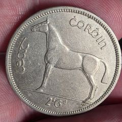 1964 irish half crown