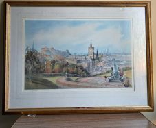 Limited edition framed print,Edinburgh,
