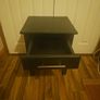 custom end table.  black and copper Image 2