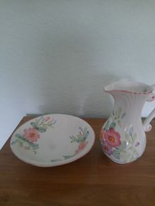 Wash Bowl And Jug