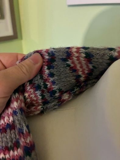 Woolen cardigan