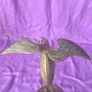 Vintage brass crane ornament Image 3