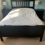 Bed frame and two lockers Image 2