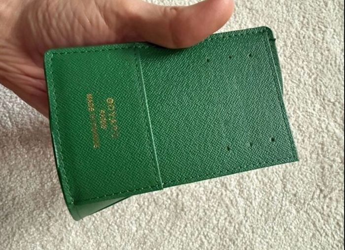 leather passport holder